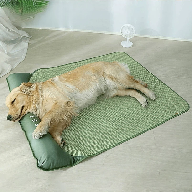 

Summer Dog Bed Cat Cool Mat Breathable Pet Sleep Ice Cushion for Small Medium Large Dog Cat Pet Cooling Mat Supplies
