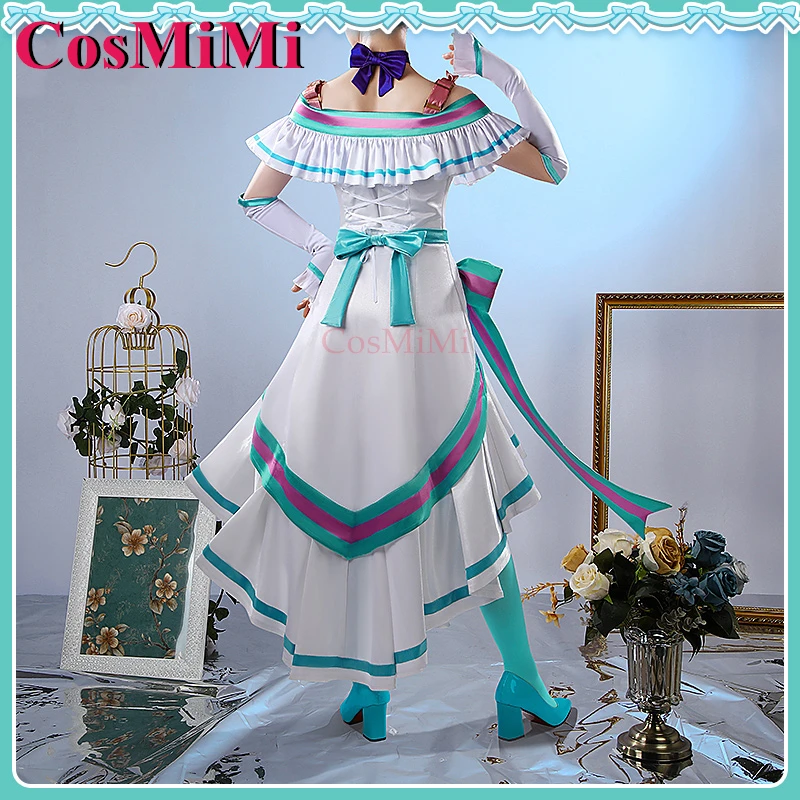 【مخصصة】لعبة CosMiMi الرائعة! علاج ليليان/نيكوياشيكي مايو تأثيري حلي فستان أنيق حفلة لعب الأدوار الملابس
