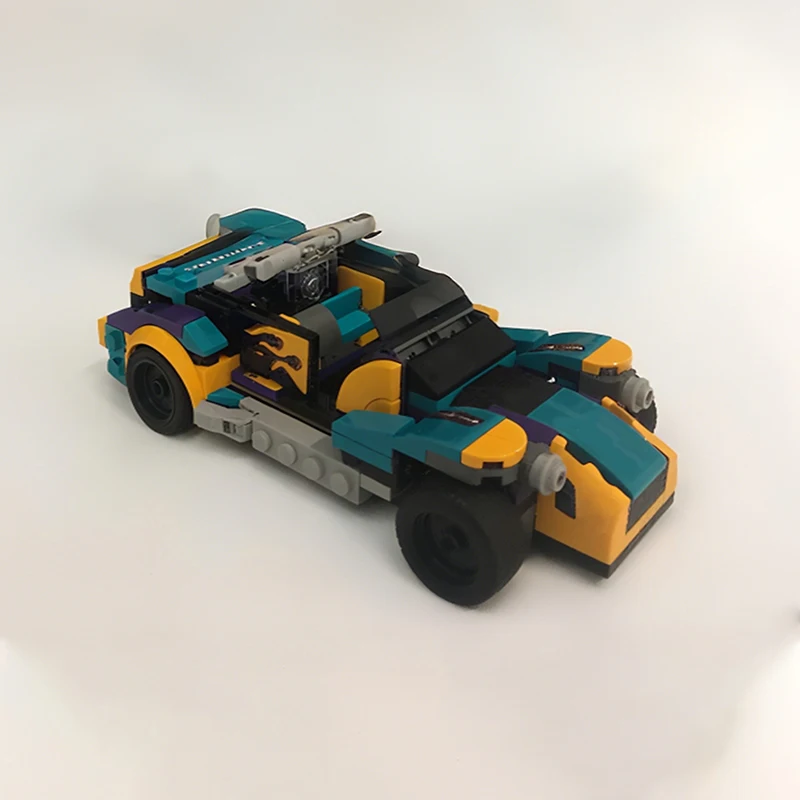 

233pcs MOC caterham seven City Champions Super Car Building Blocks Christmas Gift Holiday Gifts Story scene building blocks