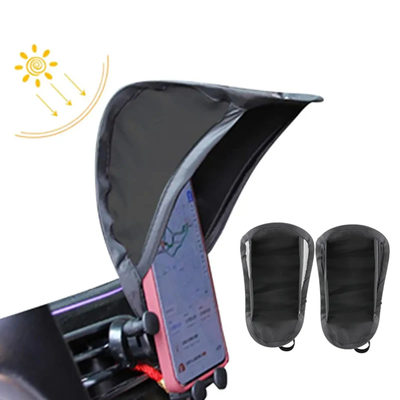 

Автомобильный солнцезащитный козырек для мобильного телефона, новый вертикальный солнцезащитный козырек на приборной панели, чехол для мобильного телефона, подходит для мотоциклов, велосипедов, автомобильных аксессуаров