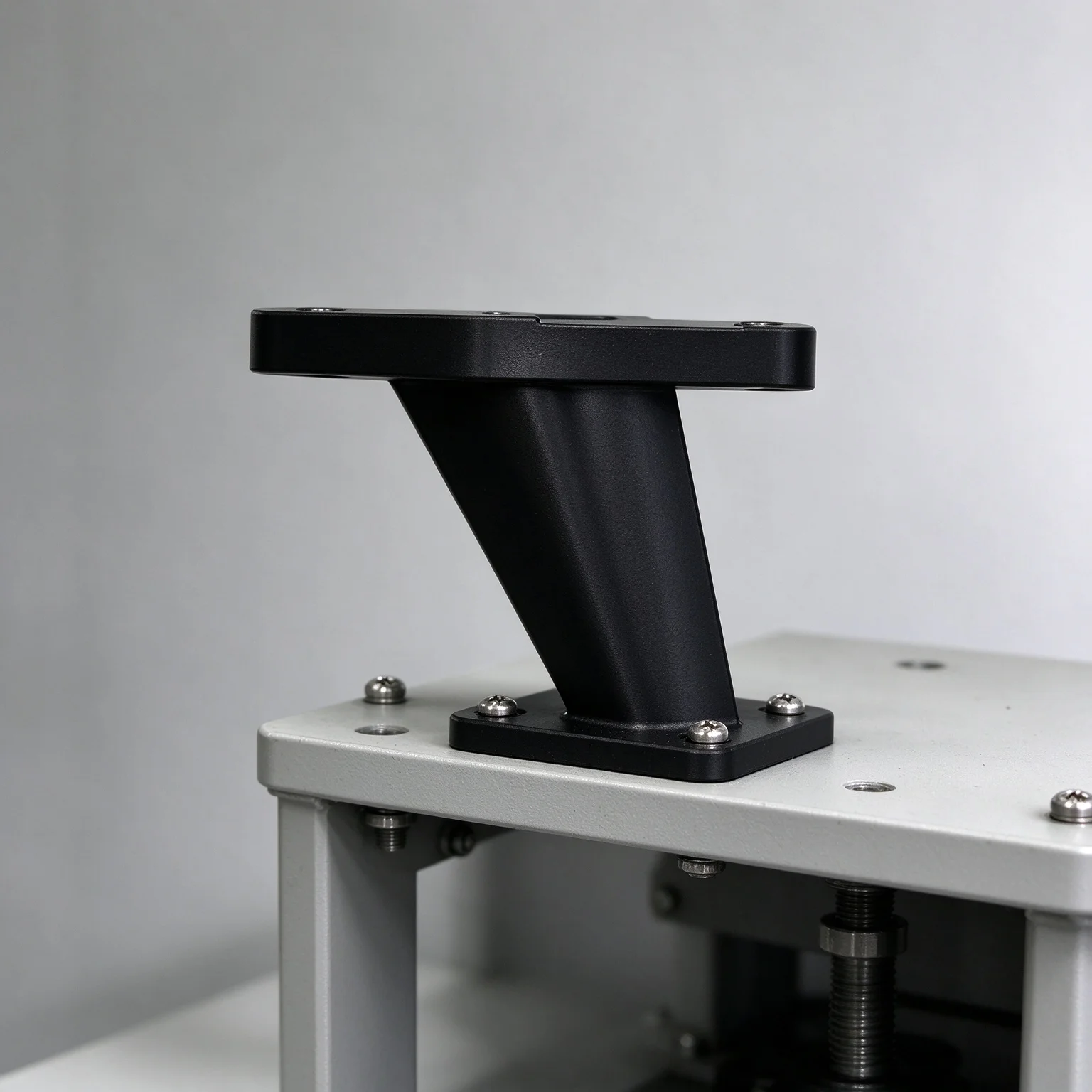 ABS 3D Printing Service Custom Bracket, Black 3D Printed Structural Support Part for Robot RC Machinery DIY Project