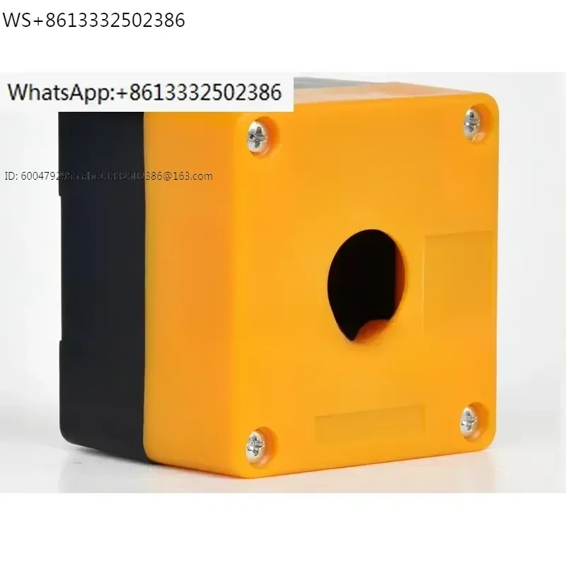 Single hole emergency stop button box BX1--22/25/30 button closing one position switch box