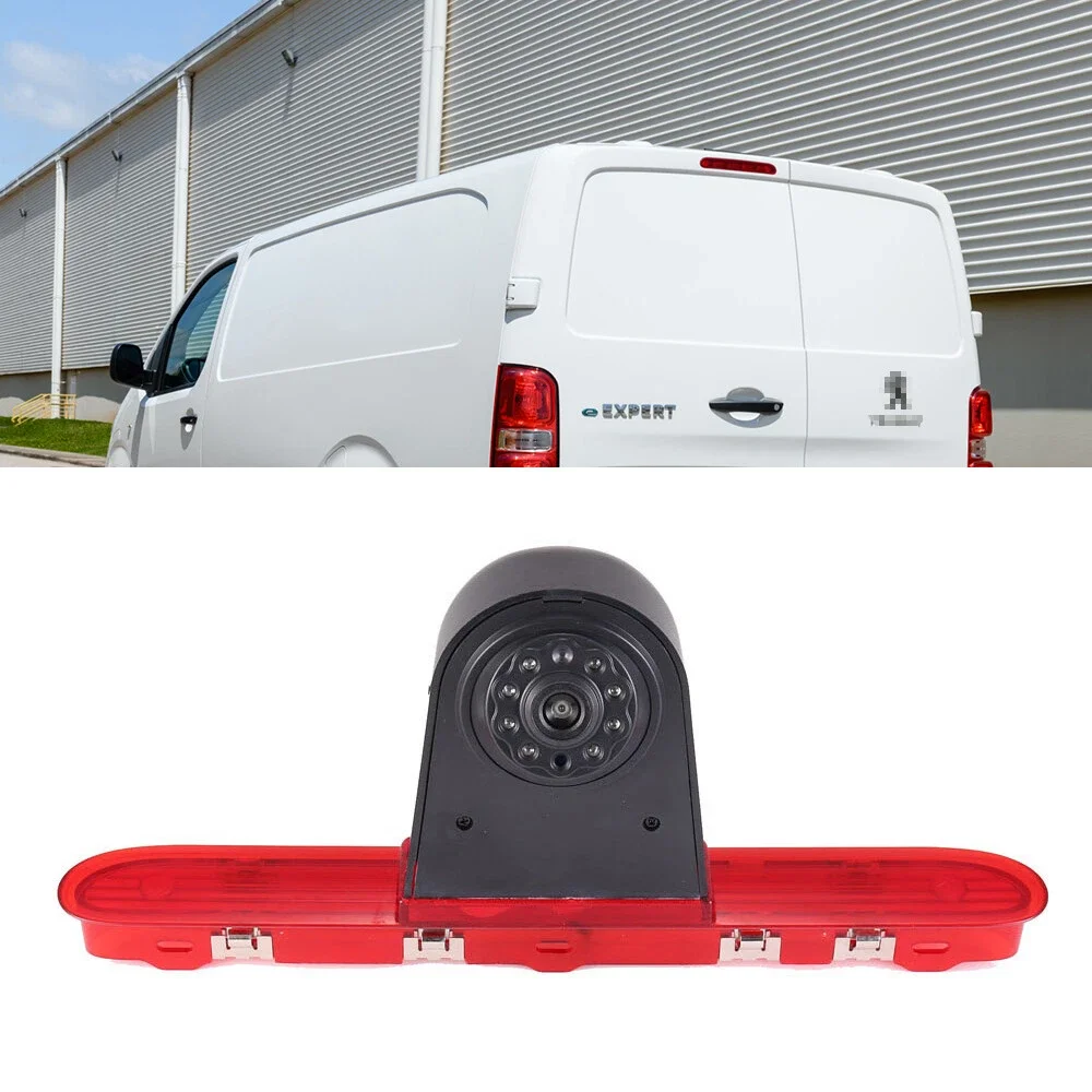 HD brake light Car rear view Camera for Citroen Dispatch Toyota Proace veron Peugeot Expert Traveller Fiat Scudo
