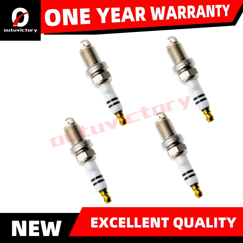 

4PCS New iridium Spark Plug for Audi A4 A5 VW Passat 06H905611 PFR7S8EG