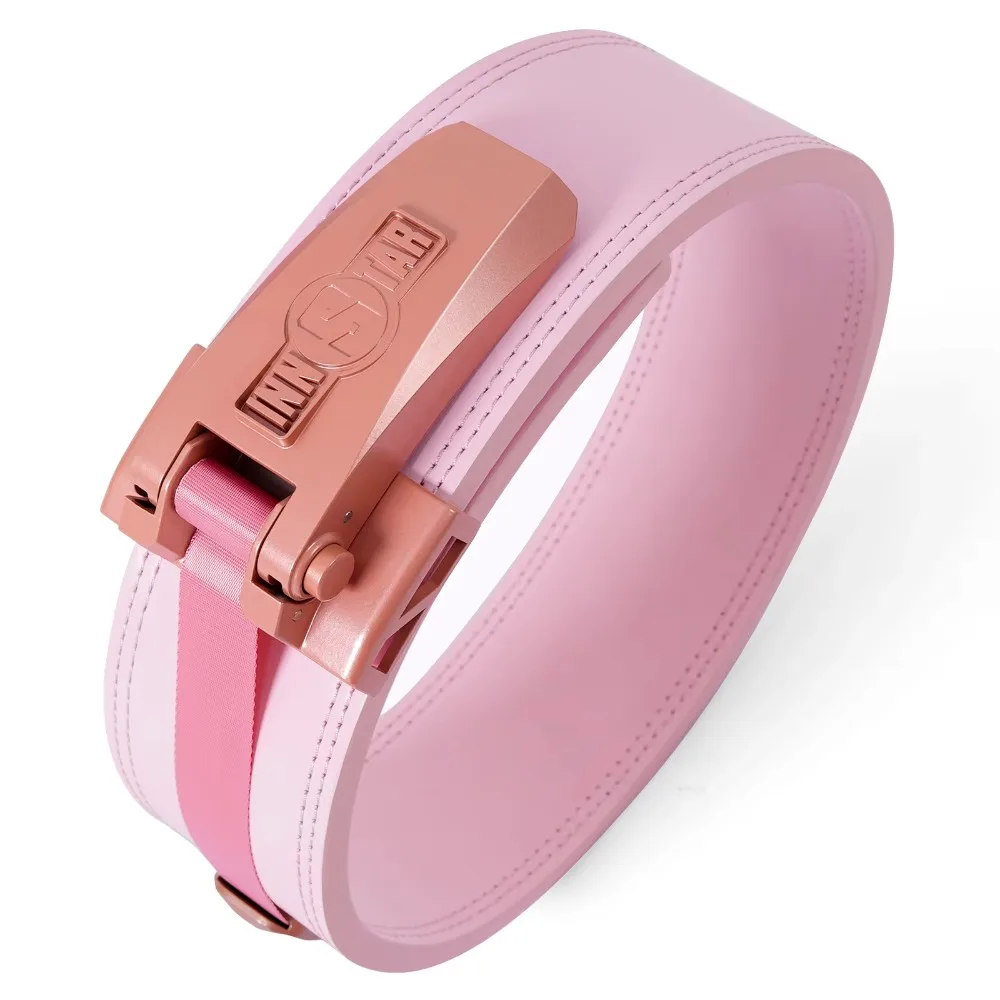 Fitness Back Support Leather Weightlifting Belt Electric Weightlifting Custom Gym Leather