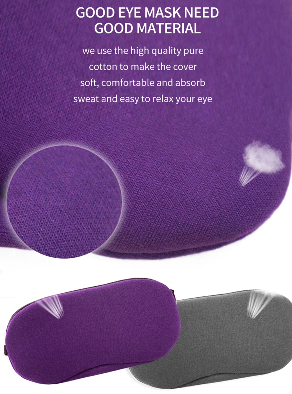 USB Heated Lavender Eye Mask For Sleeping Dry Eyes Hot Eyes Compress For Puffy Eyes,Steam Eye Massager