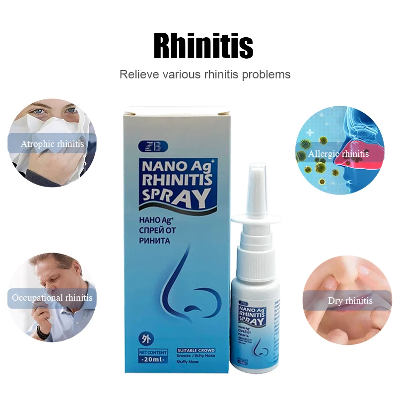 Propolis Extract Nasal Spray Chronic Rhinitis Sinusitis Drop Chinese Traditional Medical Herb Spray Rhinitis Treatment Nose Care