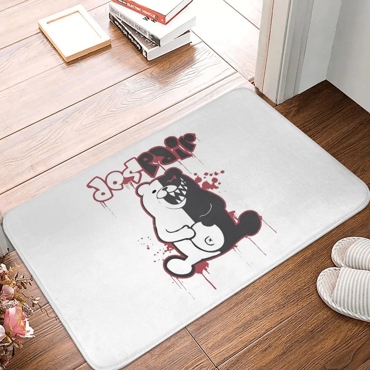 Danganronpa Another Episode Ultra Despair Non-slip Doormat Bath Mat Despair Anime Floor Carpet Entrance Door Rug Indoor Decor