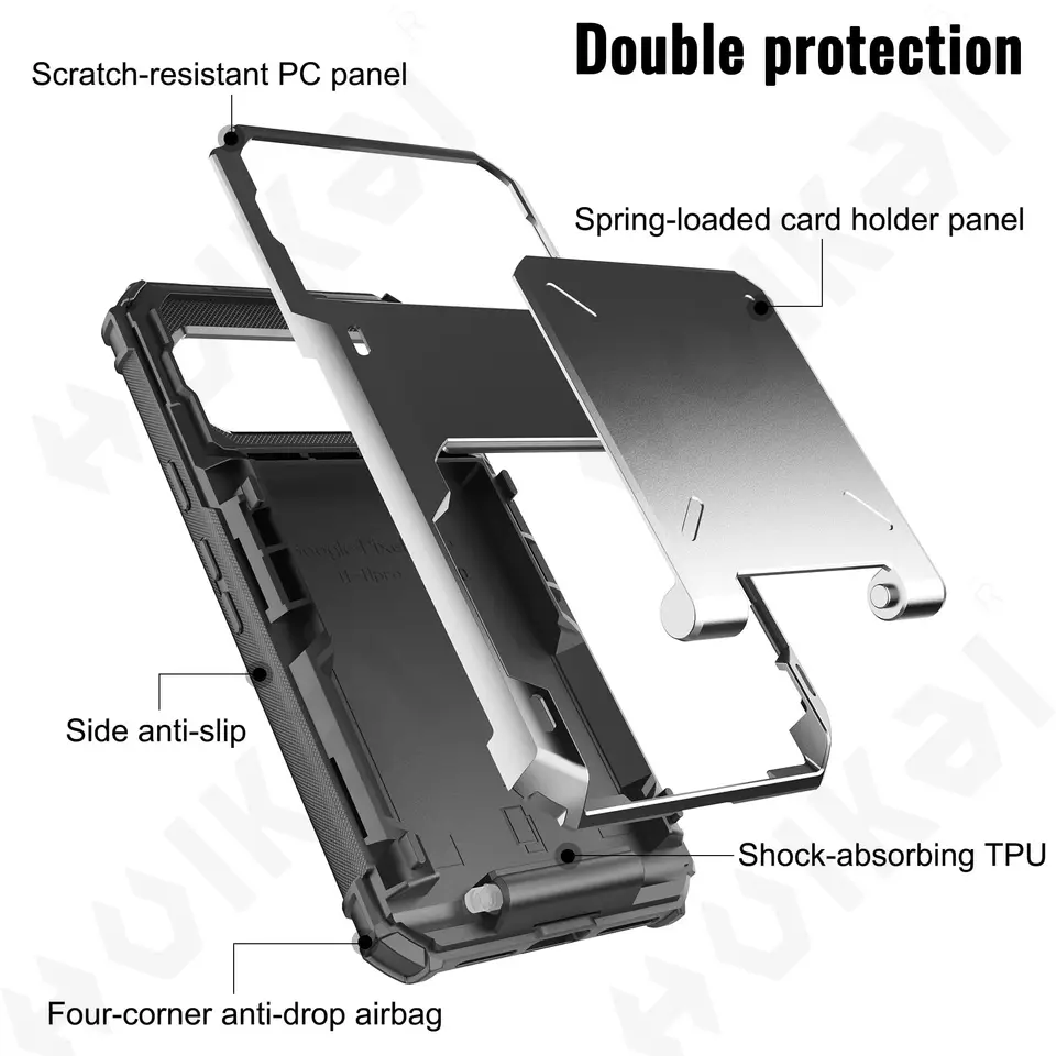 Funda para Google Pixel 11 Pro XL 10A 10 9 9A 4G 5G 2026, con billetera y ranura para tarjetas, resistente, TPU 3