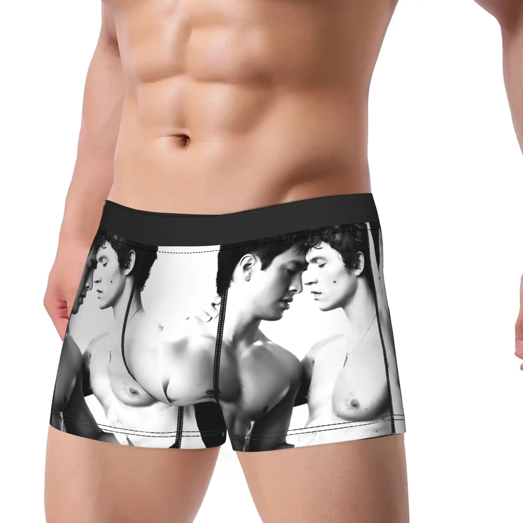 

Новинка, шорты-боксеры, трусы, мужские трусы Shane Ilya с подогревом, нижнее белье для пар, номер 24, 81, мягкие трусы для Homme