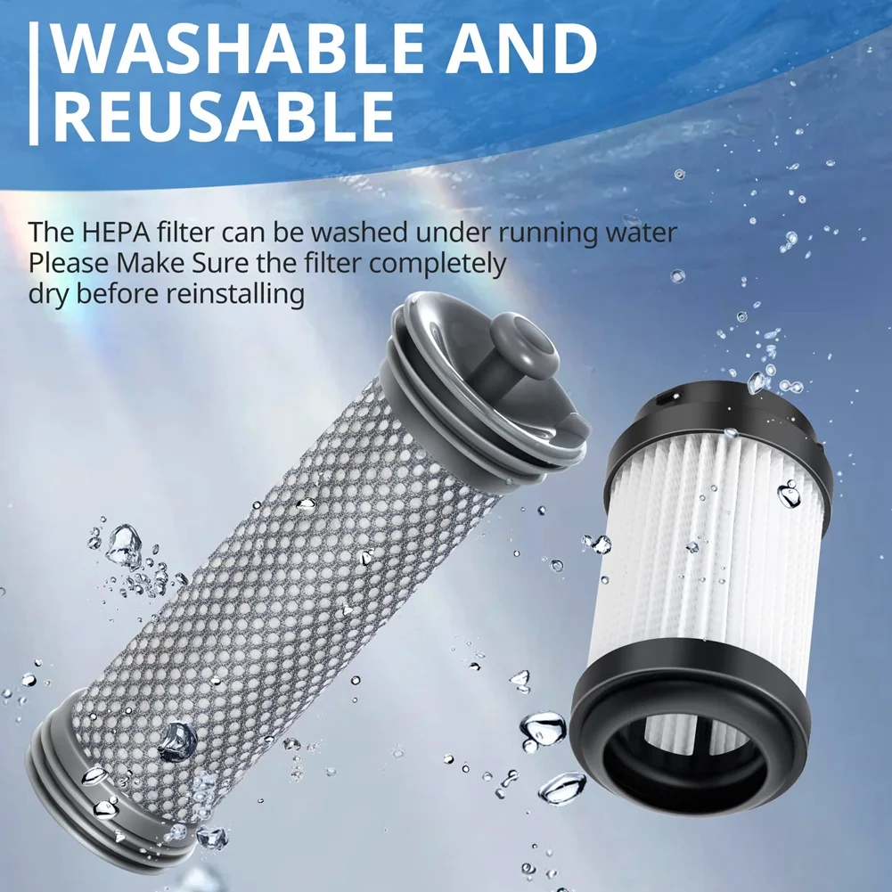 Replacement Parts HEPA Filters Compatible for Tineco Pure ONE X Vacuum Cleaner Accessories Vacuum Filters