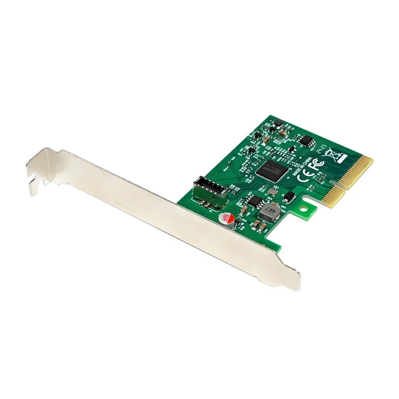 PCI-E X4 Ke USB 3.2 20Gbps Kartu Ekspansi Tipe-e Kartu Adaptor Jaringan Chip ASM3242 untuk Win 7/Win 8/Win 10/Linux