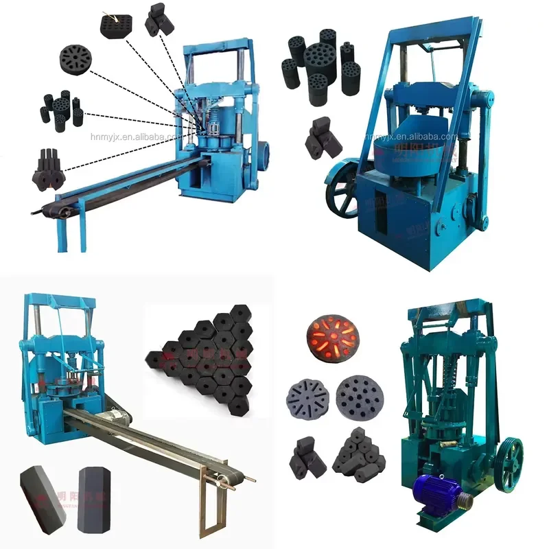 2026 CE Professional Honeycomb Briquette Forming & Charcoal Press Machine Energy Saving Equipment for Sale