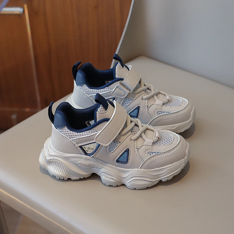 

Новые весенние и летние детские повседневные кроссовки, сандалии с полой сеткой, сухие и дышащие, легкие и удобные.