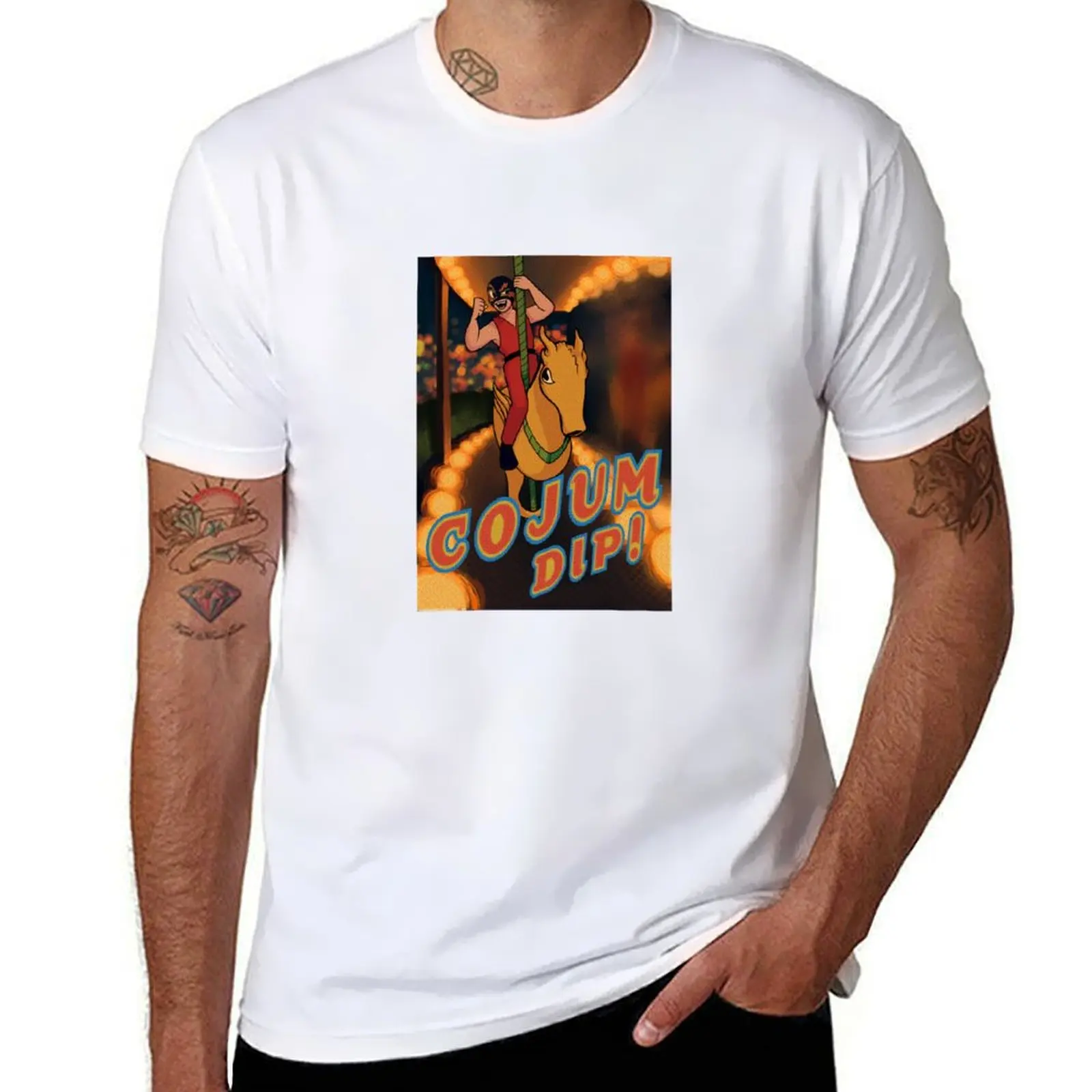 

Dip! Cojum T-Shirt Stain Resistant Casual Tee