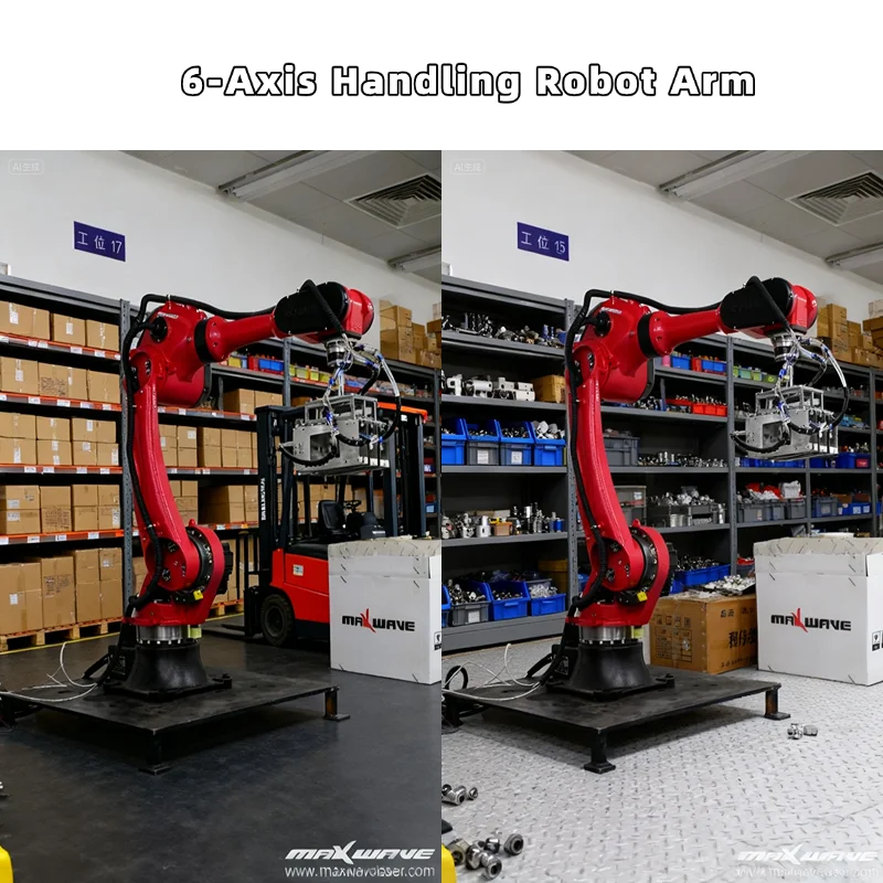 Flexible 6-Axis Industrial Arm with Advanced Path Control for Complex Applications Like Welding and Surface Treatment Processes