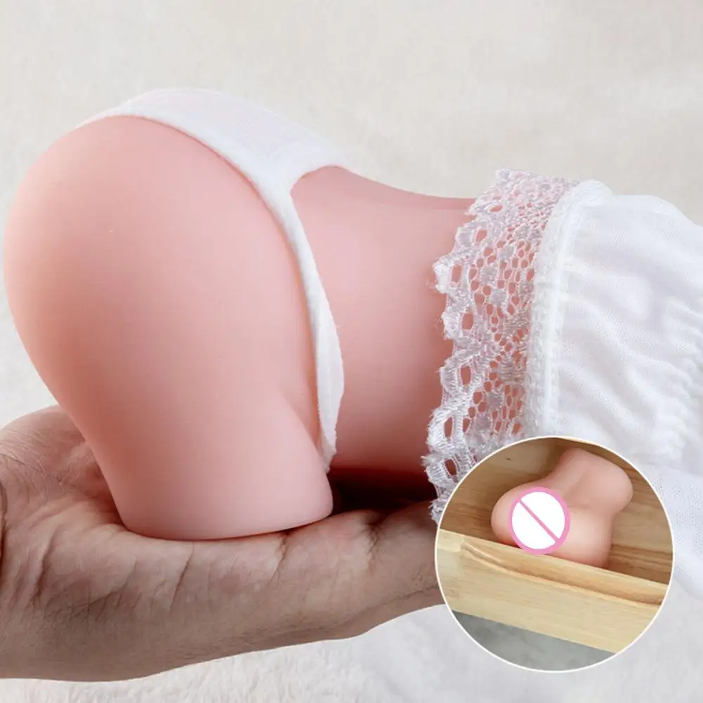 Pussy Doll Cup Soft Anti-Deform Hip Doll Masturbator Easy Insertion Sex Toy Vagina Men Hip Inverted Mold Products Toy for Adult