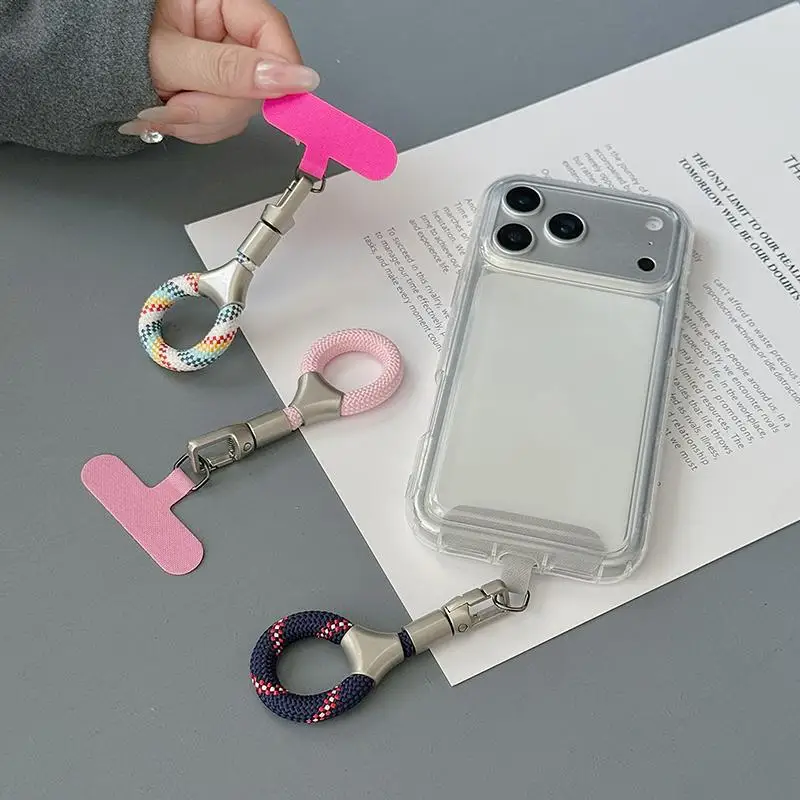 【CPI】Ring Buckle Mobile Phone Lanyard Thumb Lanyard 360° Rotating Ring Buckle Mini Finger Anti-loss Lanyard Pendant