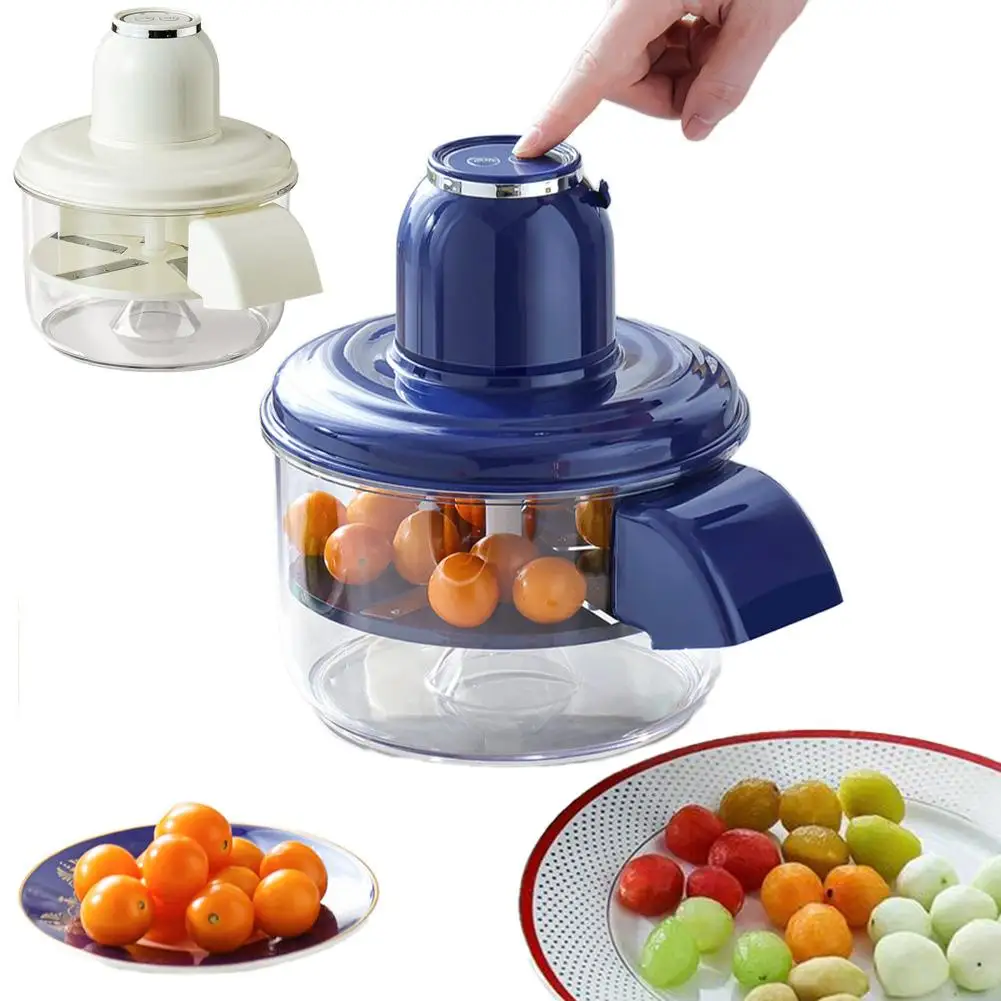 

Automatic Grape Peeling Machine Household Kitchen Electric Fruit Peeler Quick Peeling Stainless Steel Blades Grape Peeler Tool