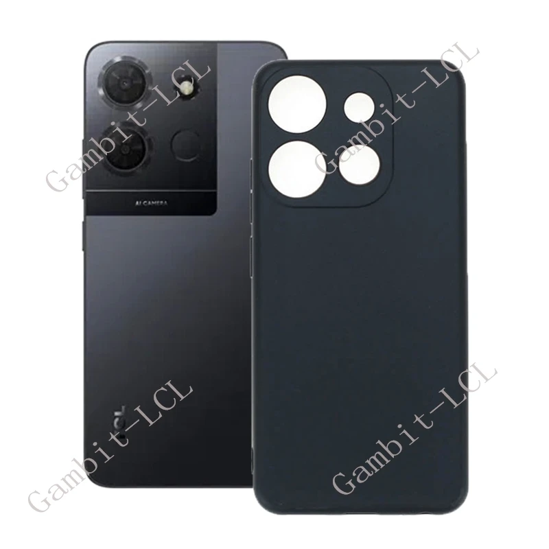 حافظة مضادة للسقوط لهاتف TCL 503 Tecno Pop 7 Pop7 BF6 T442M T442A T442J غطاء خلفي أصلي مقاوم للصدمات على HMD Aura