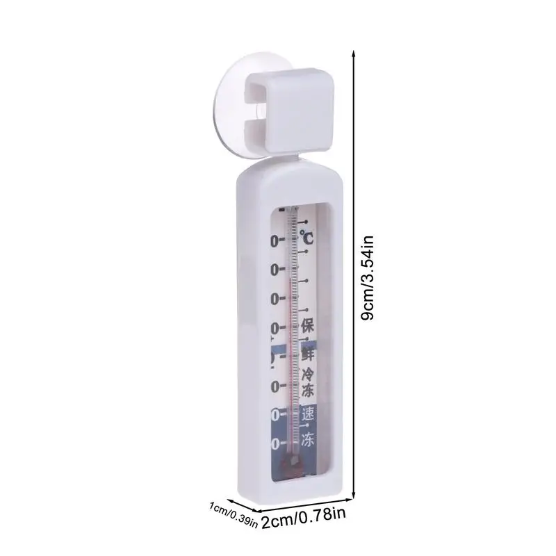 Refrigerator Freezer Thermometer Fridge Refrigeration Temperature Gauge Wall Hanging Thermometer Freezer Versatile Unit Count