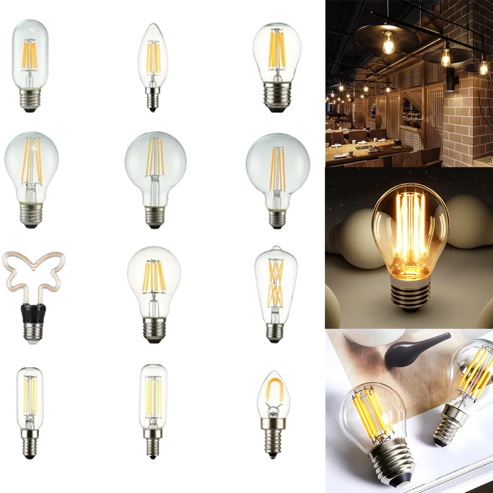 Filamento LED duro de cerámica DC3V, 18,5mm, 26mm, 38mm, 54mm, 68mm, Bombilla Edison, piezas de lámpara de diodo, accesorios de cuentas de lámpara