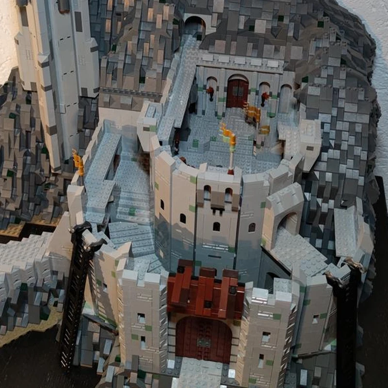 15755pcs MOC UCS Helm S Deep Model Building Blocks Toy Architecture Christmas Gift Kids Education Creative Idea Brick Assemble