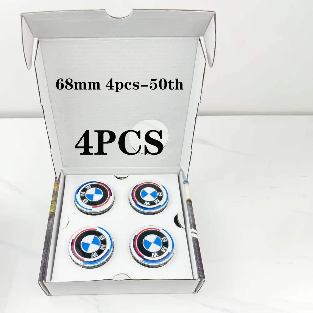 BMW M X2 X1 X3 X5 X6 X7 E60 E92 E71 E70 E46 F18 4-delige zwevende 56mm 68mm auto wielnaafkap vervangende accessoires