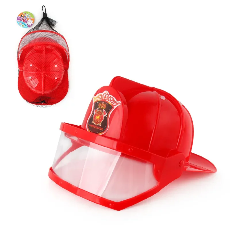 Kinder Simulation Feuerwehrmann Spielzeug Set Feuerwehrmann Cosplay Prop Kunststoff Feuerwehrmann für Kinder Bildung Geschenk Feuer Requisiten