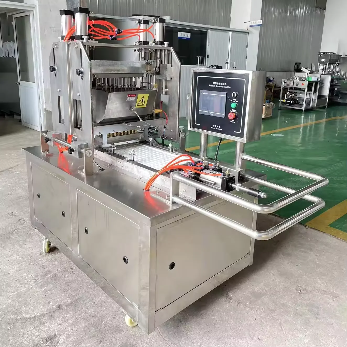 Hard Candy Froming Machine Jelly Candy Depositing Production Line Small Capacity Gummy Candy Making Machine