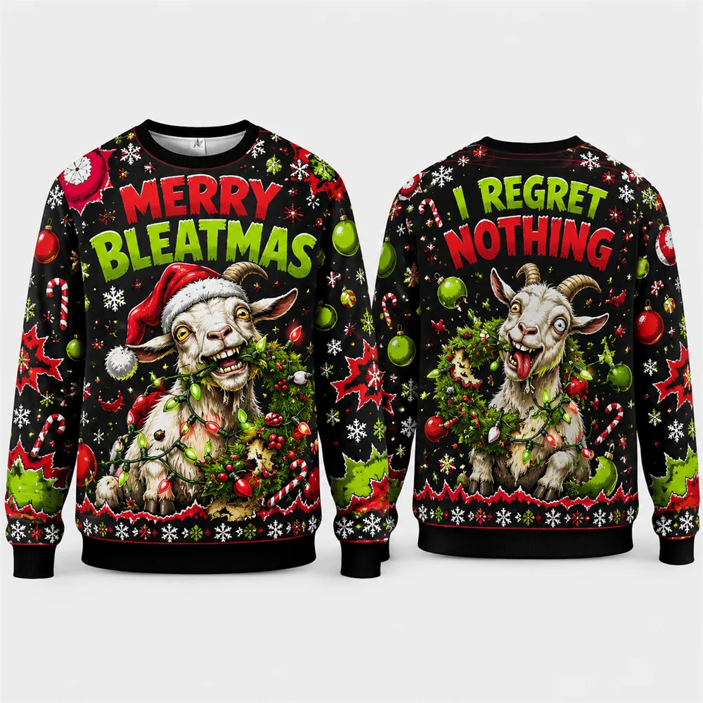 เสื้อสเวตเตอร์คริสต์มาสลายแพะต - 3D Printing Xmas บทวิจารณ์และราคา