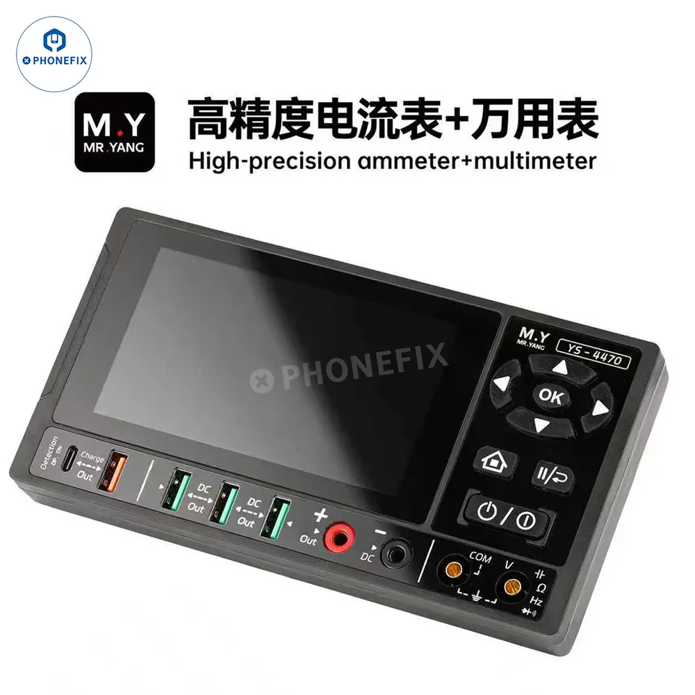 

Mr. Yang M.Y YS-4470 Power Supply Waveform Analysis Multimeter For Mobile Phone Repair Equipment Debugging and Troubleshooting