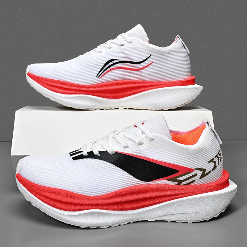 

Men's Running Shoes Trainer Outdoor Couple Non-Slip Race Breathable Sneakers Luxury shoes Jogging Cushioning Mesh Off-road Shoes