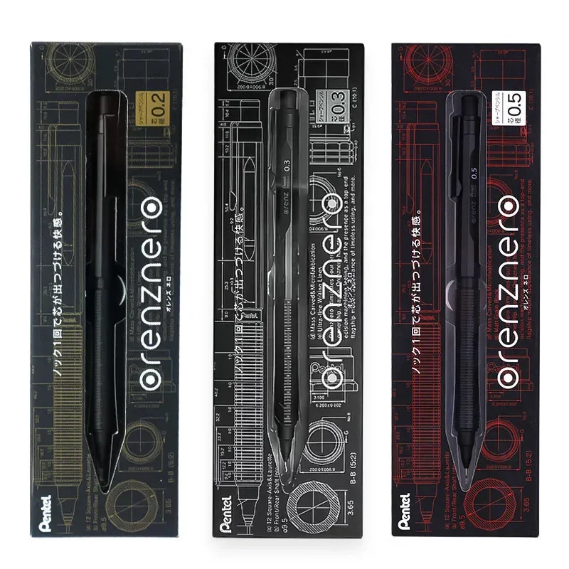 Japan Pentel PP3003-A Drawing Mechanical Pencil Advanced ORENZNERO Low Center Of Gravity Sketch Comic Pen Stationery