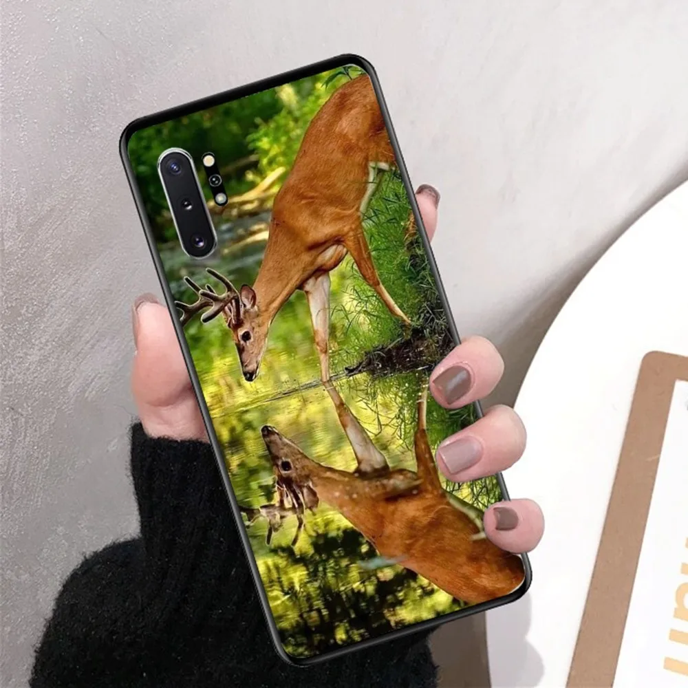 Etui na telefon Deer Hunting do Samsung Note 8 9 10 20 Pro Plus Lite M 10 11 20 30 21 31 51 A 21 22 42 02 03