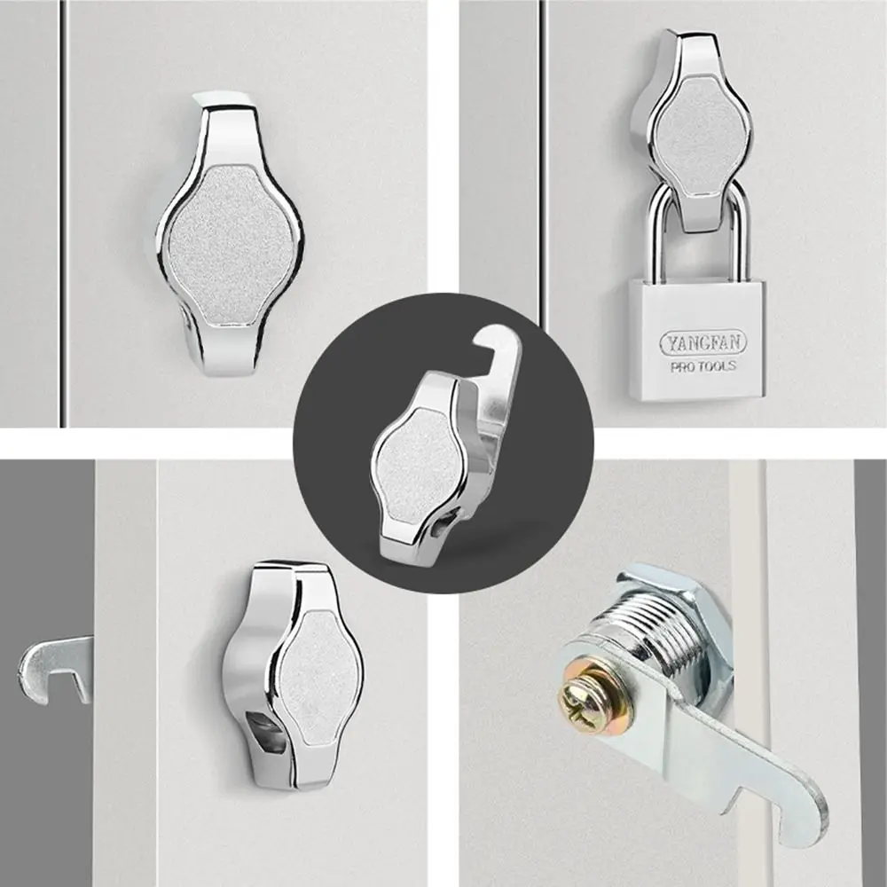 New Zinc Alloy Cam Lock Keyless Hardware Cabinet Door Padlock DIY Multifunctional Mechanical Door Lock Cabinet Mailbox