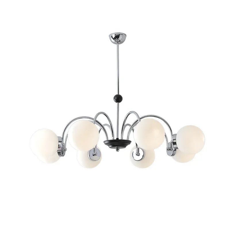 

Chandelier French retro, medieval dining room bedroom light, American grinding bean light, French living room lighting