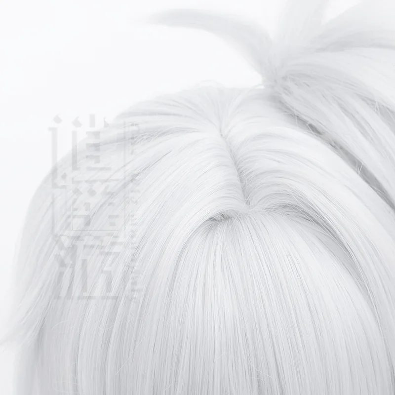 Zenless Zone Zero No.11 شعر مستعار كوسبلاي محاكاة فروة الرأس العلوي النمر كليب ذيل حصان هدية الهالوين #4