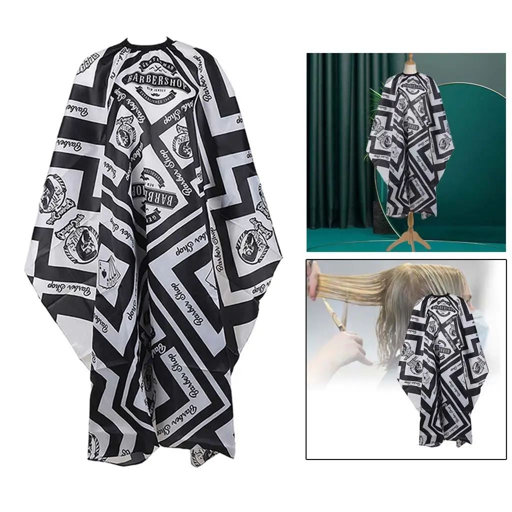 2-6 عبوات من مريلة قص الشعر غير لزجة لقص الشعر