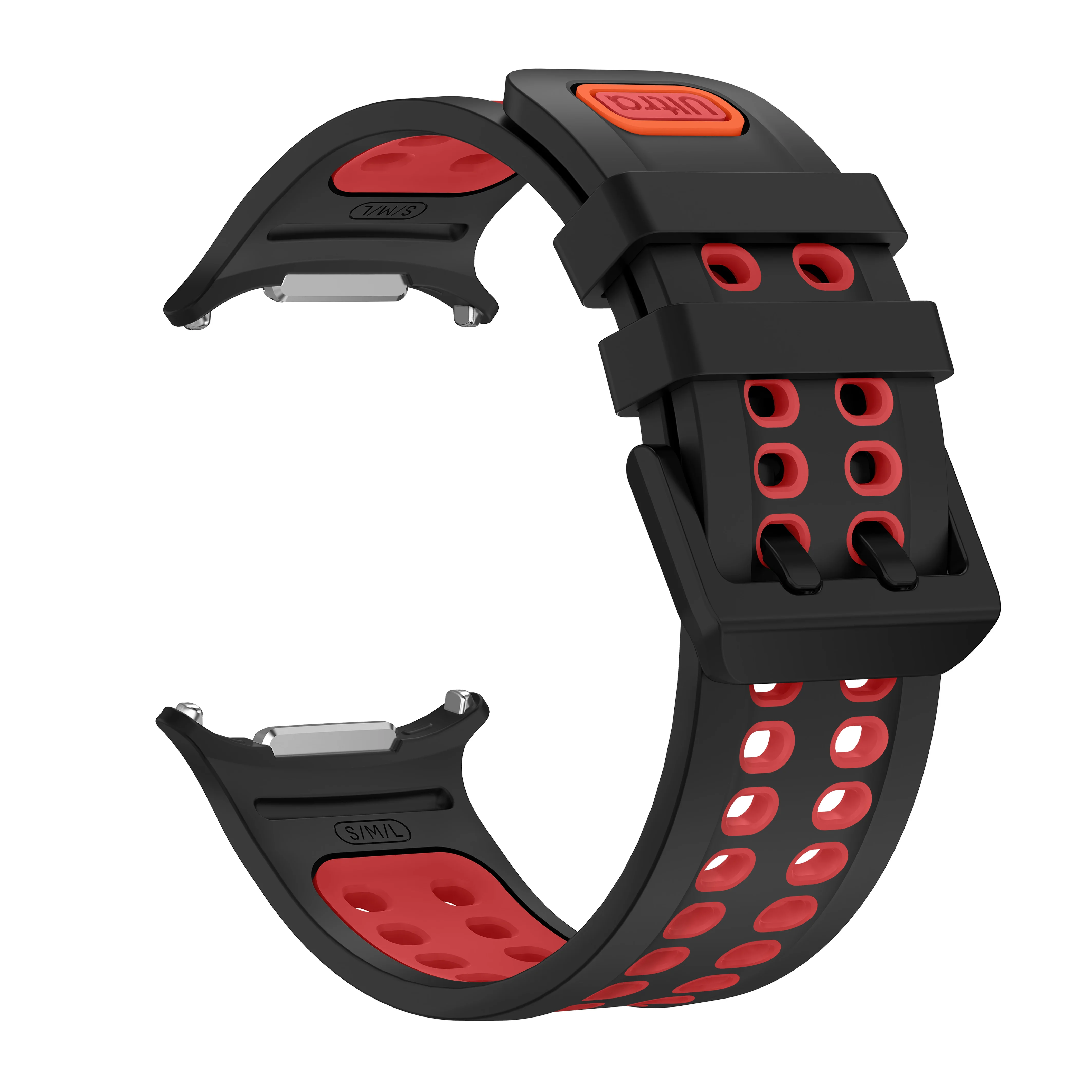 Atmungsaktives Silikonarmband für Samsung Galaxy Watch Ultra 2 Armband Sport Ersatzarmband Correa Galaxy Watch Ultra Zubehör – Detail 8