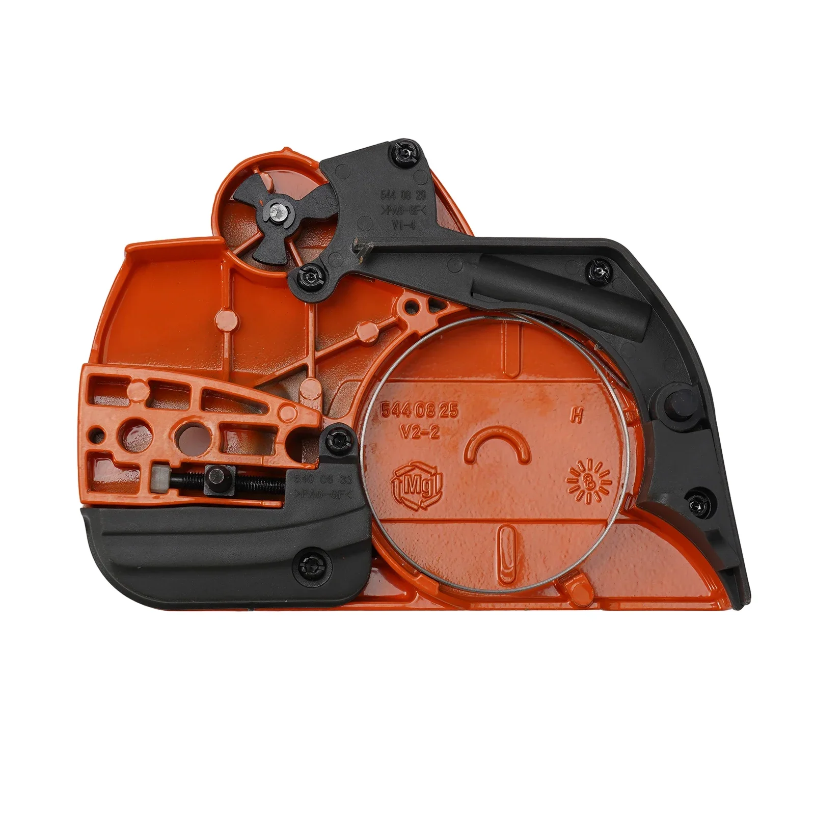 Rablánc Fék Bekapcsolás fedezze Ácsolás Faj for-husqvarna számára Kézműves számára chainsaws 445 Rablánc Látott Rész 26mm 501388203 Kicserélés