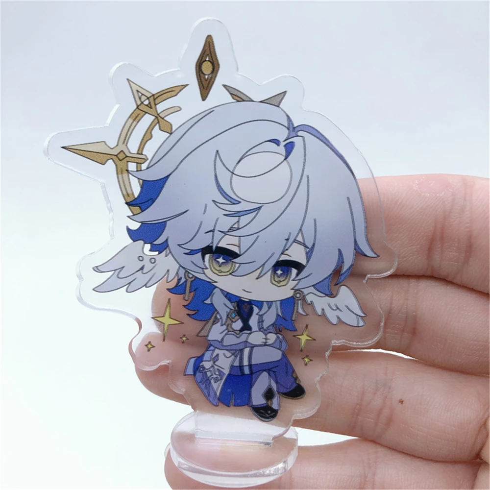Anime Game Honkai: Star Rail Aventurijn Black Swan Acheron Sunday Sparkle Figuur Cosplay Accessoires Badge Stand Plaat Gift