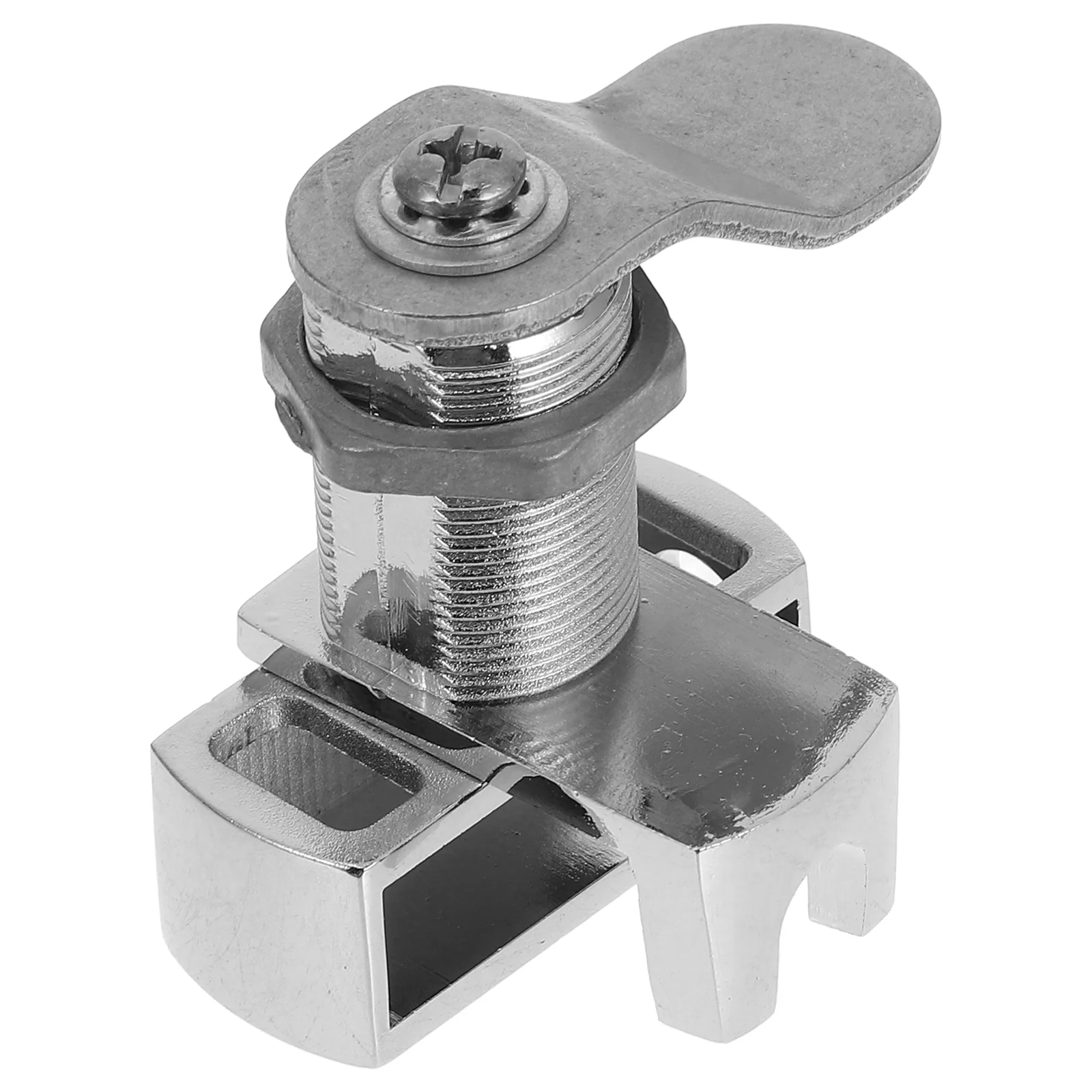 

Keyless Rv Cabinet Lock Zinc Alloy Thumb Operated Non-Locking Camper Storage Compartment Lock Durable Rv Drawer Latch