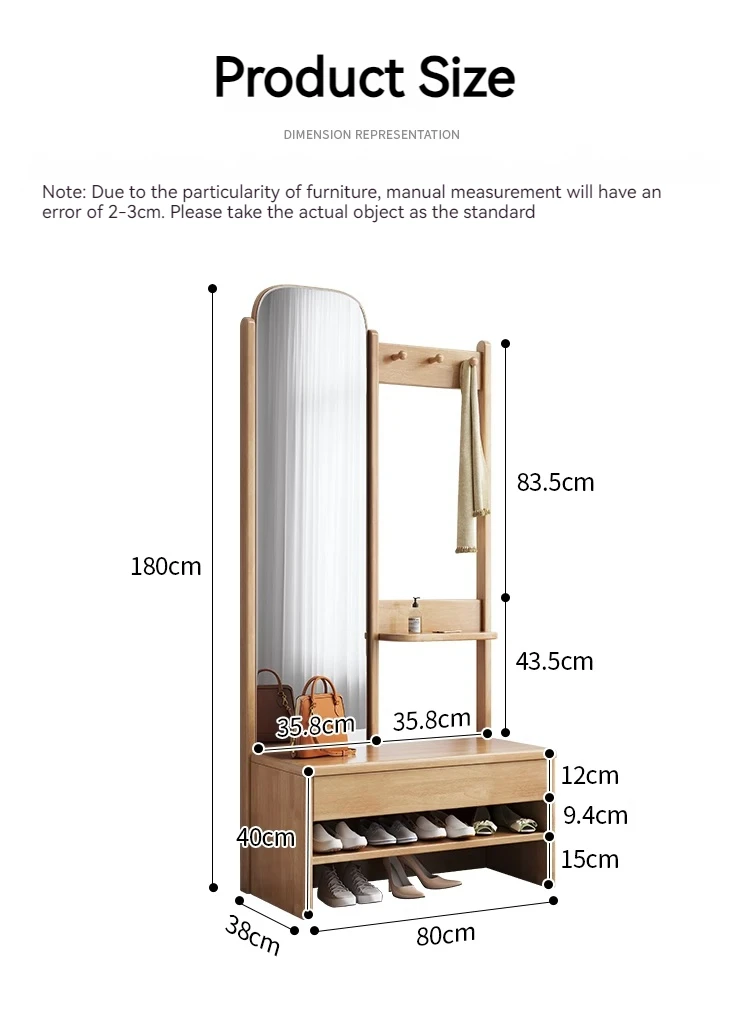Скандинавское сиденье, деревянная скамейка для смены обуви, табурет для спальни, дома, крыльца, зеркало, вешалки для обувного шкафа, вешалка для пальто, шляп
