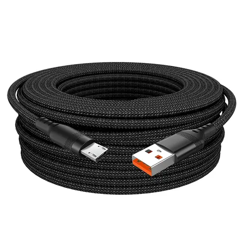 Micro USB 3m 5-meters Fast Charge Extend Cable USB Android Charging Cable for Xiaomi Redmi Samsung VR Camera Gam Micro USB port