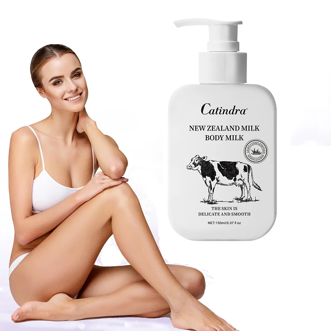 locao-corporal-de-leite-150ml-creme-hidratante-para-a-pele-hidratante-para-maos-e-corpo-lavagem-suave-para-banho-hidrata-nutre-e-suaviza-a-pele