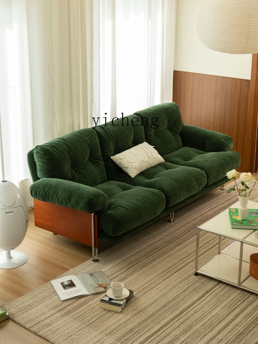 

FY fabric sofa household small apartment living room three-person removable and washable