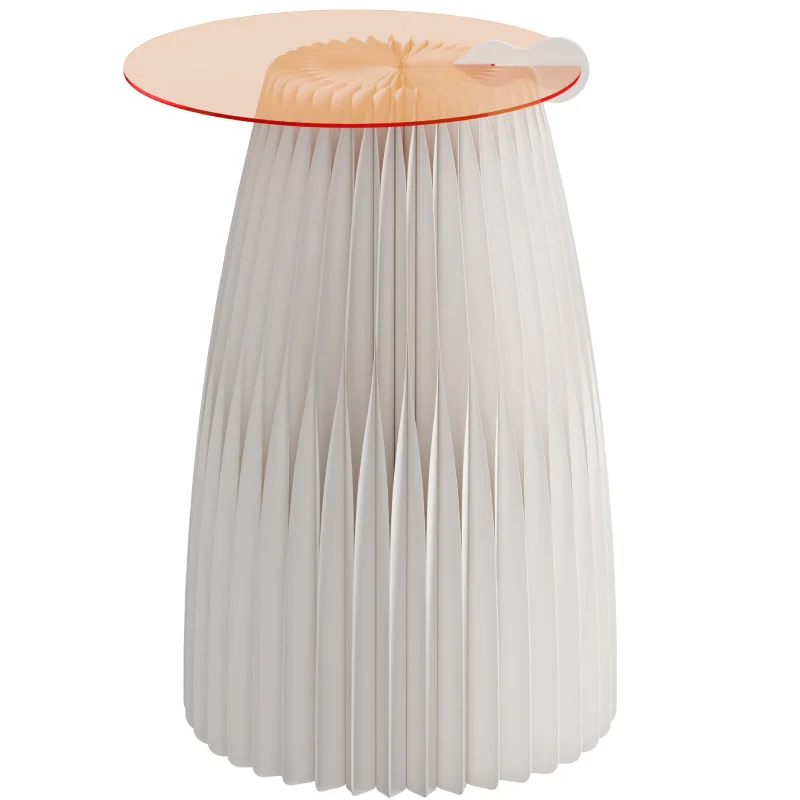 

Living room, bedroom, bedside small table, modern simple mobile light luxury folding coffee table