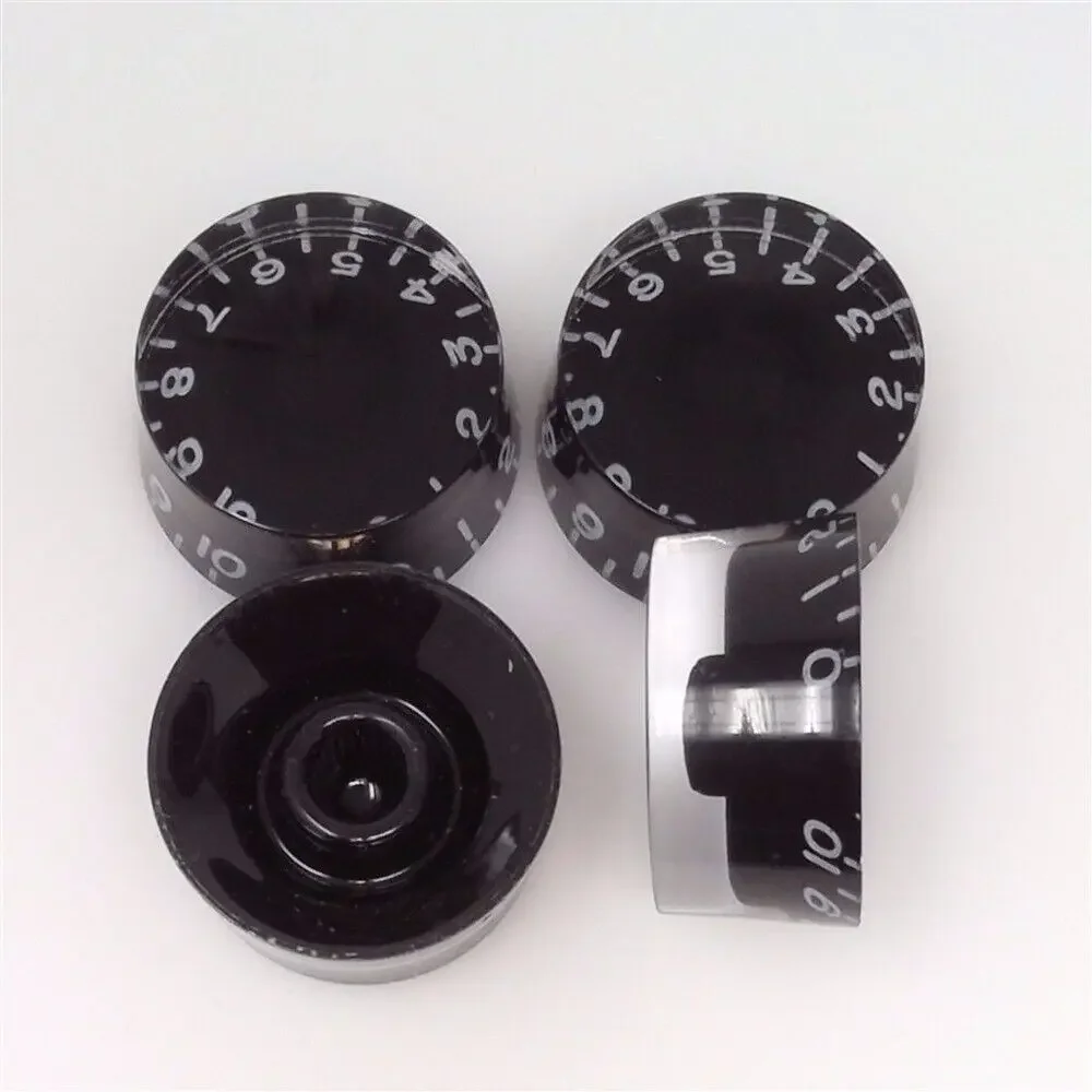 Black Flush Mount Speed Knobs Set