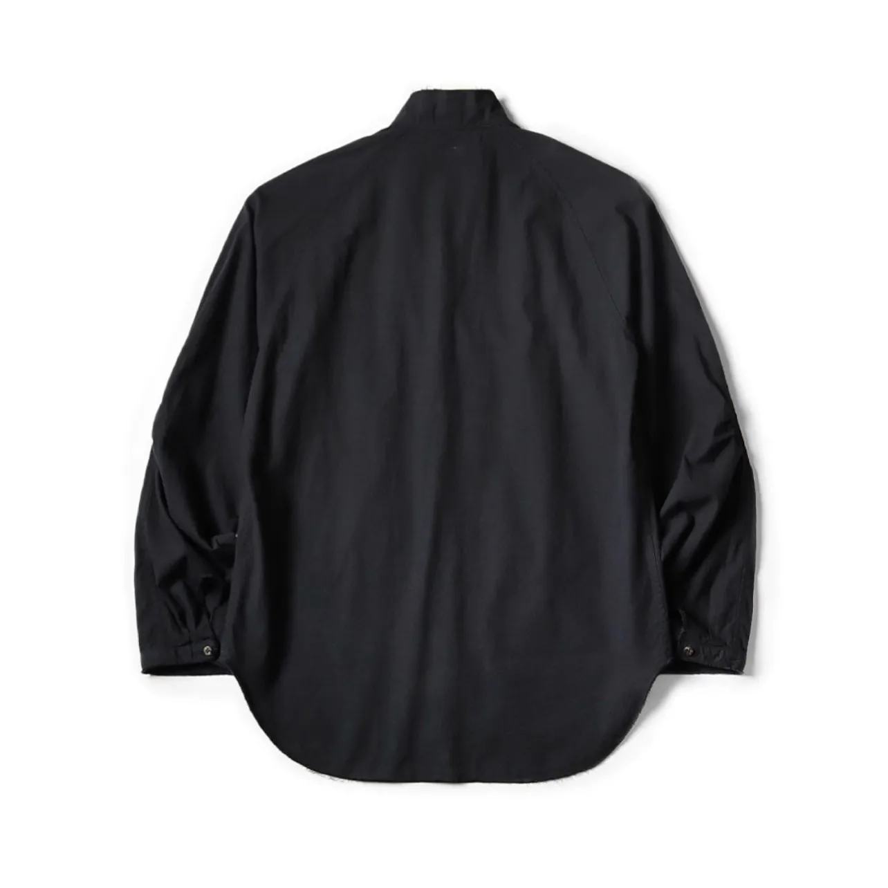 25AW KAPITAL Hirata Kazuhiro Casual Cotton Linen Double Bag Irregular Breasted Loose Long Sleeved Shirt for Men